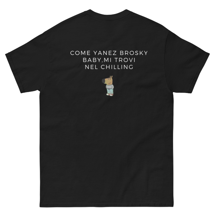 T-Shirt Tony Boy Chill boy Black